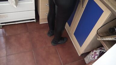 perverted stepson begged me to see me piss from my hairy pussy - 15 image