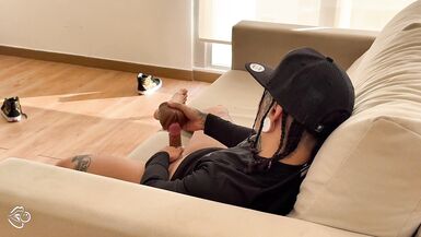 My stepmother catches me masturbating and takes my virginity - 2 image
