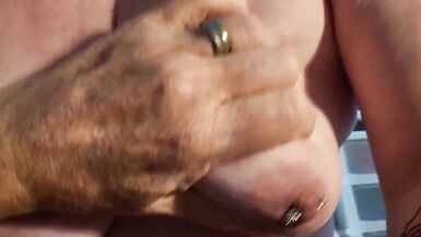 Kiwi MILF has to service her Master with early morning fuck and creampie on her ass - 4 image