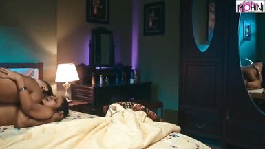 Indian hot bhabi seduced by watchman and fucked very hard in her bedroom when husband is not at home real hardcore sex video with clear Hindi audio - 10 image