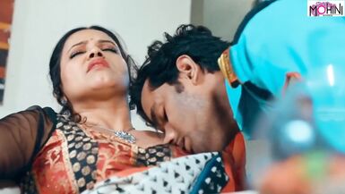 Indian hot bhabi seduced by watchman and fucked very hard in her bedroom when husband is not at home real hardcore sex video with clear Hindi audio - 2 image