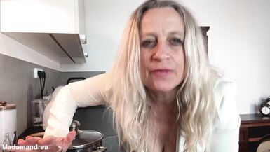 Hot fisting experience in the kitchen in private - 9 image