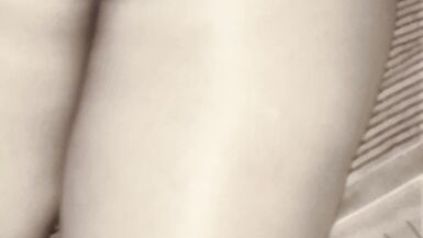 Feet, dick and ass. The hand that caresses is the same one that slaps