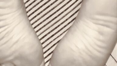 Feet, dick and ass. The hand that caresses is the same one that slaps