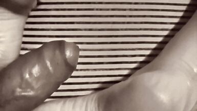 Feet, dick and ass. The hand that caresses is the same one that slaps