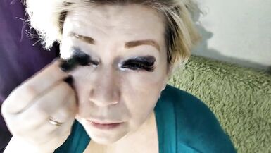 Makeup lessons from a famous married Russian porn star Aimee Hot MILF (aka AimeeParadise)... - 6 image