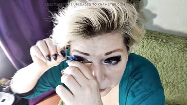 Makeup lessons from a famous married Russian porn star Aimee Hot MILF (aka AimeeParadise)... - 8 image