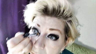 Makeup lessons from a famous married Russian porn star Aimee Hot MILF (aka AimeeParadise)... - 9 image
