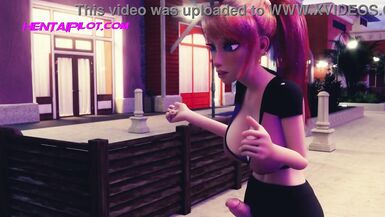 !!OMG!! me aplastaste el culo y el coño // Exclusivo Teen vs Teen All In Fuck // Animación 3D Sex - 9 image
