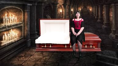 Granny Peggy Sue: Pegging, Cocksucking Cum Swallowing Vampire - 14 image