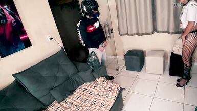 I Caught My Wife Fucking a Delivery Man - I Squirt Cum in Her Mouth - 13 image