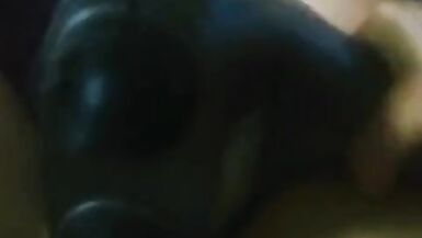 Using a deep tissue massager on my pussy gets my body vibrating good