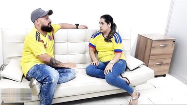 I fuck my sister-in-law's bitch on Independence Day - Cum on buttocks - Spanish Porn - 2 image