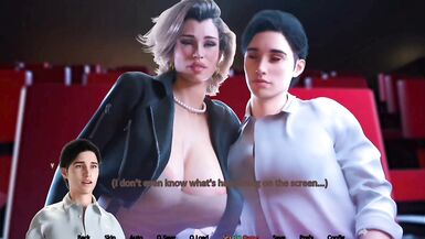 Hot romantic sex with my stepmom at movie theatre - 3D Hentai Animated Porn With Sound - APOCALUST - 8 image