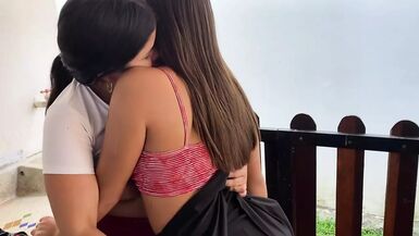 My stepdaughter is doing laundry and I grab her and fuck her hard until she cums