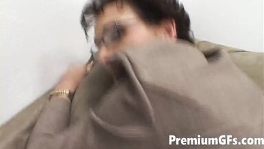 Горячая MILF трахается с молодым парнем в POV - 12 image