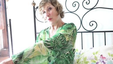 AuntJudys - Your Mature Stepmom Mrs. Molly Catches You Watching Her (POV) - 4 image