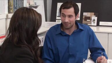 Busty Milf Fucks Her Employees - 2 image