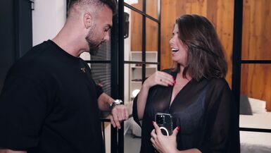 MAKING THE FANTASY OF LADY LYNE COME TRUE - SHE LET ME CUM INSIDE HER PUSSY - 2 image