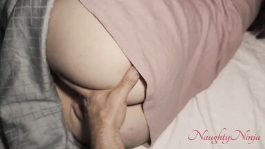 Step-Mom lets me Sleep next to Her during Thunder Storm - 5 image