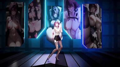 XXX Gameplay - Sexy Teen Striptease And Dancing Naked - Hentai Game - 4 image