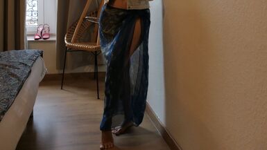 Belle Blonde Amateur Mature Wife Enjoys Sex Games - 1 image