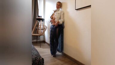 Belle Blonde Amateur Mature Wife Enjoys Sex Games - 3 image