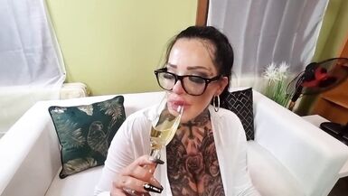Inked Big Boobs MILF Ashley CumStar TOTALLY DESTROYED, Big Ass Gape, DP con juguete, Piss drinking, Spit, on face Face Slap, Rimming, Cum Swallow - 14 image