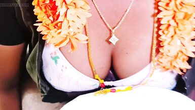 Angry stepmom beating stepson fucking black big dick. Telugu dirty talks. - 9 image