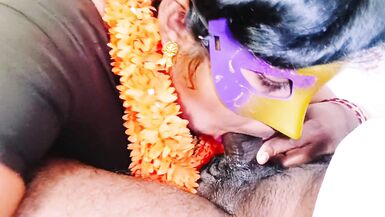 Angry stepmom beating blowjob stepson dick. Telugu dirty talks. - 8 image