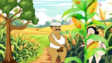 Part 3 , my big ass village mom fucked very hard by a labour kundan in khet - 6 image