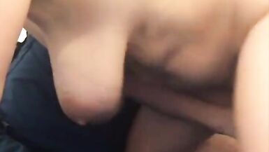 Slutty milf sucking on dildo and masturbating solo on cam - 4 image