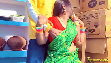 Indian mouth fuck & cum in mouth. - 1 image