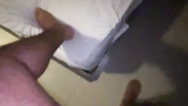 Blondewife - La rubia cachonda de la red social siendo follada por un amigo gallito delante de su marido que acaba en la paja - 15 image