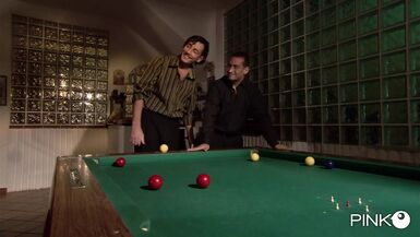 A Pool Table, Two Cocks and a Pussy - 1 image