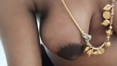 Desi aunty show big natural nipples and our boy friend sex with bedroom - 1 image