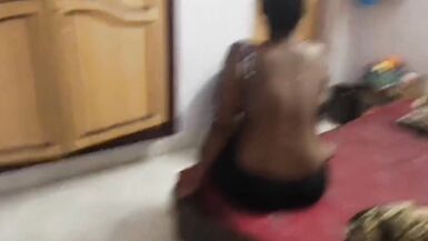 Desi aunty show big natural nipples and our boy friend sex with bedroom - 4 image