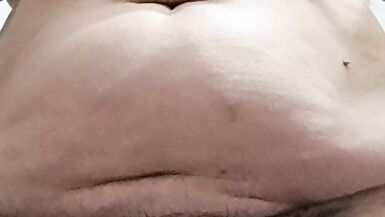 Wife cleaning her hairy pussy - 7 image