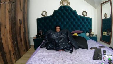 Preview-milfycalla-i Can't Get Enough of Masturbating with This Green Fur Long Jacket 189