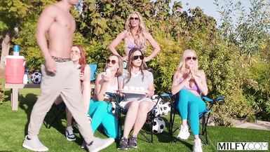 MILFY Experienced Man-Eater Reagan Foxx Teaches Youth Coach All About MILFs - 2 image