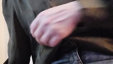 Naughty open window MILF pussy show - flashing & showing off for strangers next door - 4 image