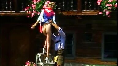 Blonde has sex in Bavaria