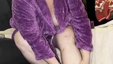 Phone sex with hubby while he's at work and cumming multiple times - 1 image