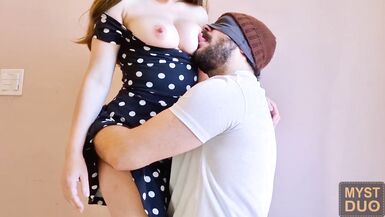 Sucking the hottest neighbor's perfect tits - Myst Duo