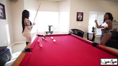 Best Pool Game! Lesbians Kris Riot & Harmonie Marquis Had A Lot Of Fun - 4 image