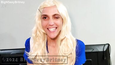 Big N Sexy Britney - Cheerleader - Blowjob AND ANAL! - Promo Video (1 Min SFW Teaser) - 11 image