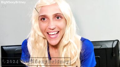 Big N Sexy Britney - Cheerleader - Blowjob AND ANAL! - Promo Video (1 Min SFW Teaser) - 8 image