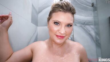 Shower Fantasy of a Big Tit MILF - 5 image