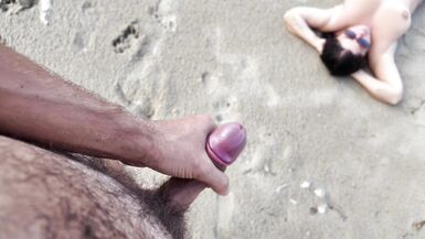 Stranger Risky Fucking hairy Nudist on the Beach - 12 image