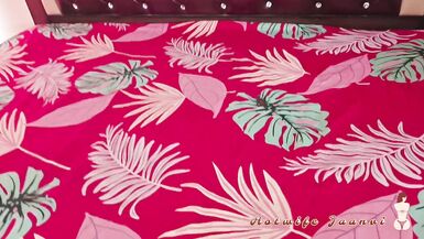 Desi stepmom caught stepson with panty so she exposed her hot ass and fed breastmilk also gave sloppy blowjob to please him - 2 image